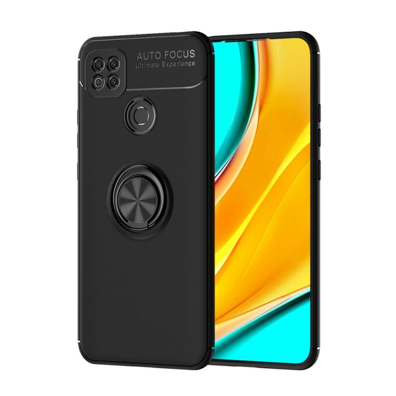 Deksel Xiaomi Redmi 9C Svart Roterende Ring