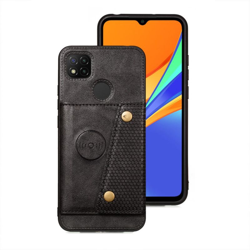 Deksel Xiaomi Redmi 9C Svart Snap Lommebok