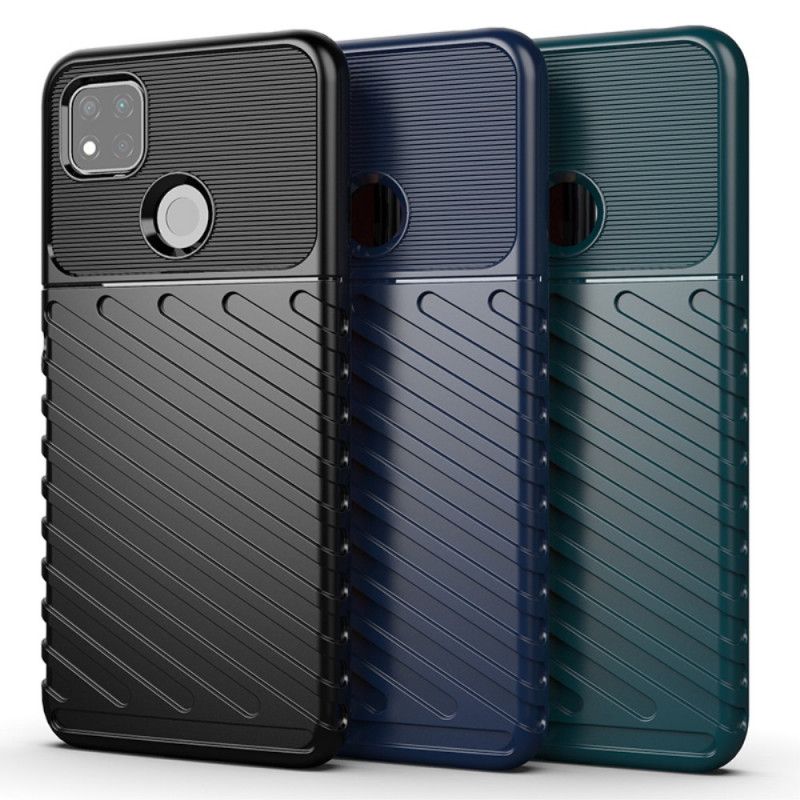 Deksel Xiaomi Redmi 9C Svart Tordenserie Anti-fall