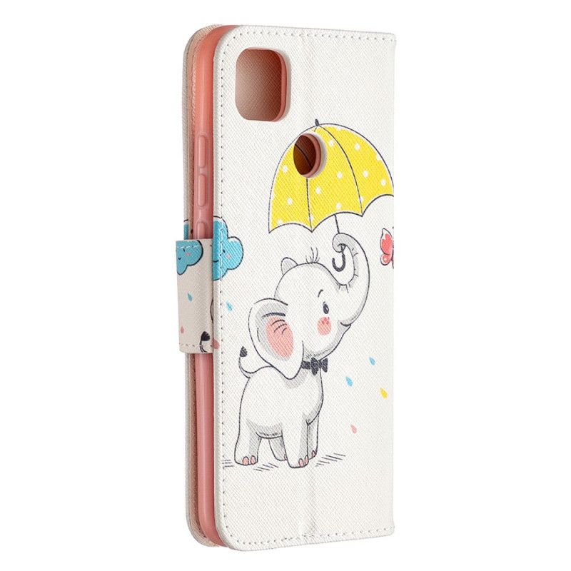 Folio Deksel Xiaomi Redmi 9C Baby Elefant