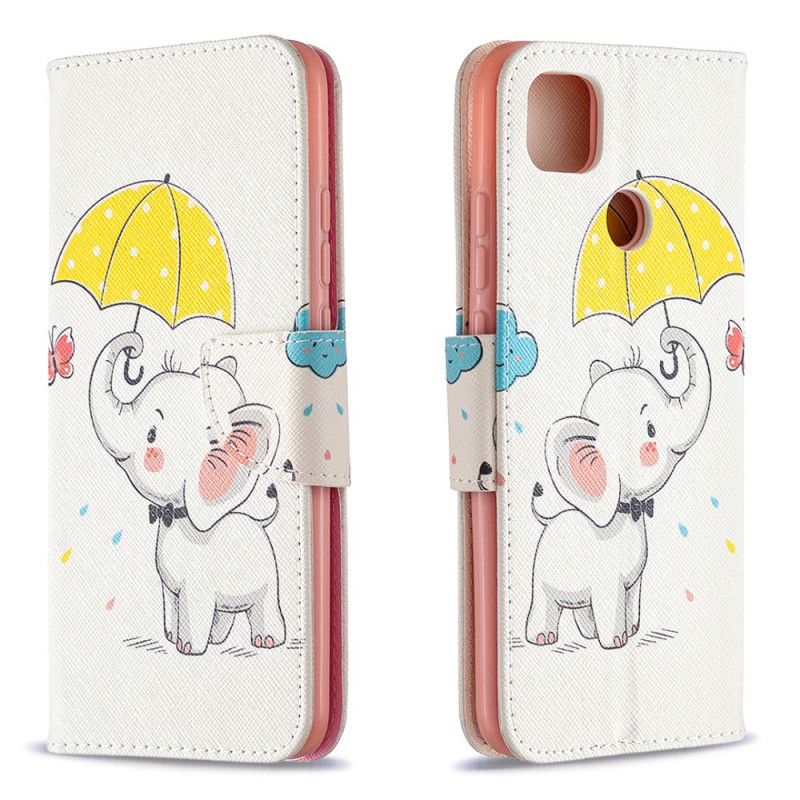 Folio Deksel Xiaomi Redmi 9C Baby Elefant