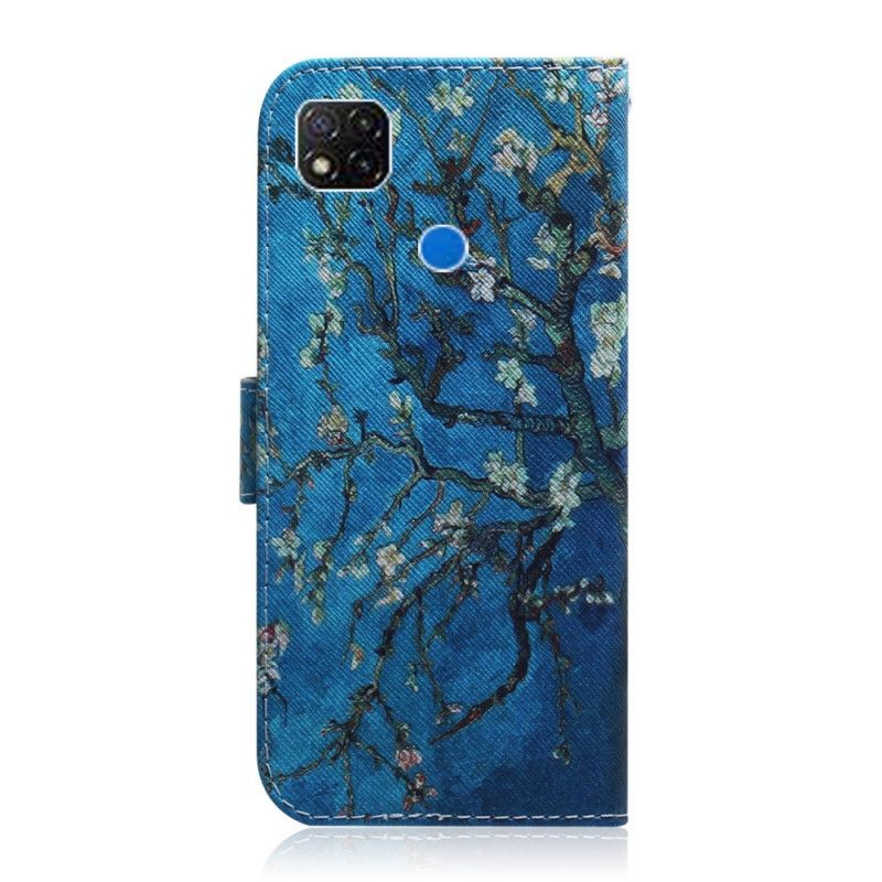 Folio Deksel Xiaomi Redmi 9C Blomstrende Tregren