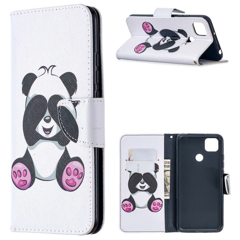 Folio Deksel Xiaomi Redmi 9C Morsom Panda