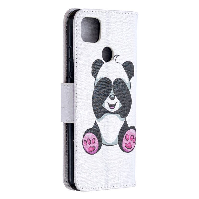 Folio Deksel Xiaomi Redmi 9C Morsom Panda