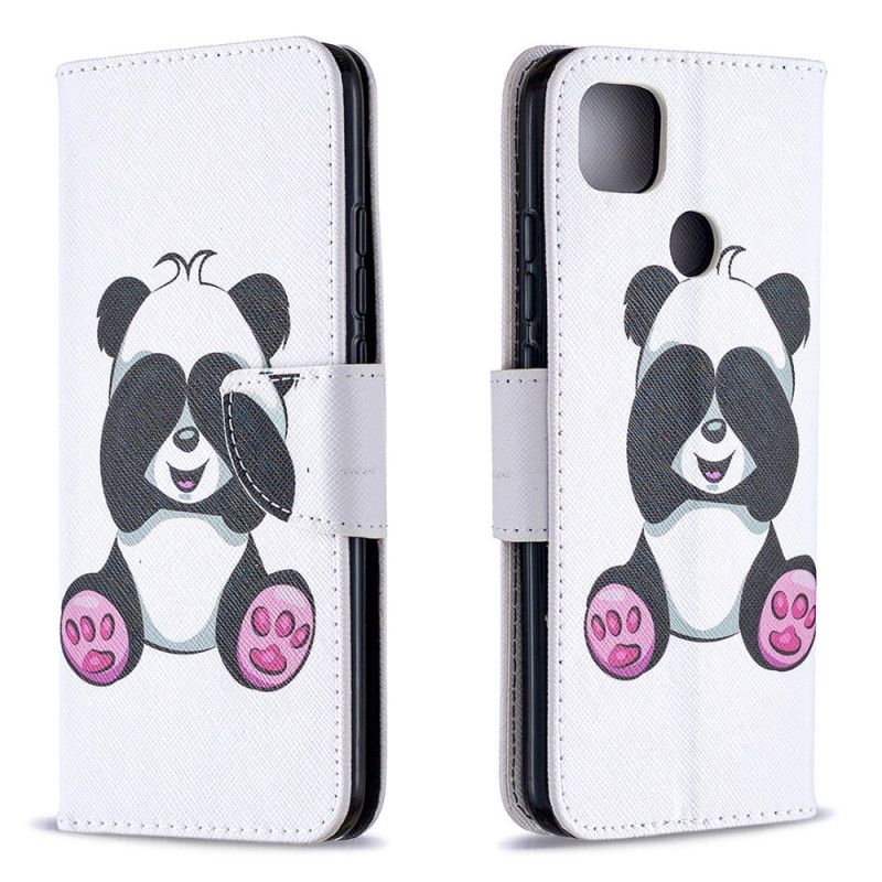 Folio Deksel Xiaomi Redmi 9C Morsom Panda