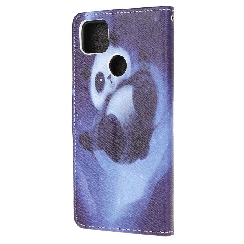 Folio Deksel Xiaomi Redmi 9C Pandarom Med Tanga