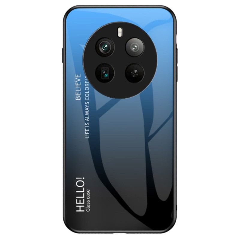 Deksel Realme 12 Pro / 12 Pro Plus Hei Herdet Glass