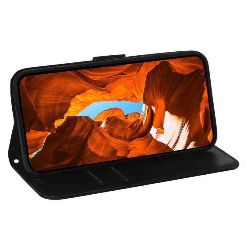 Folio Deksel Realme 12 Pro / 12 Pro Plus Strappy Disco Style