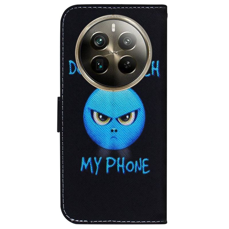 Folio Deksel Realme 12 Pro / 12 Pro Plus Telefon Emoji