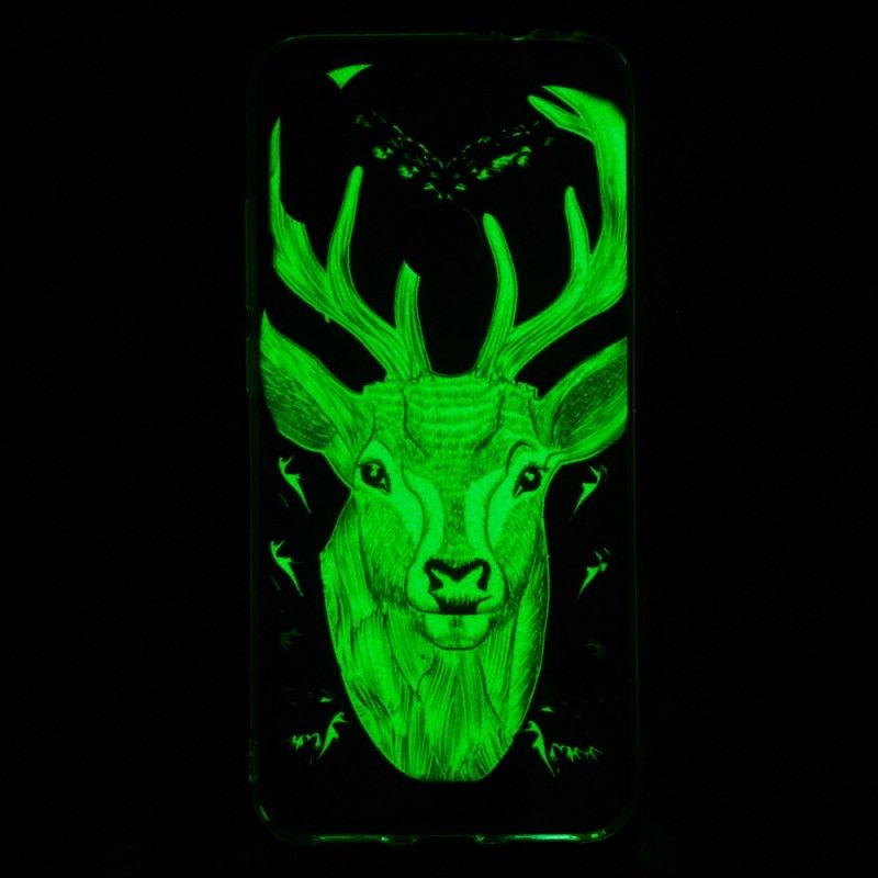 Deksel for Xiaomi Redmi Note 7 Fluorescerende Majestetisk Hjort