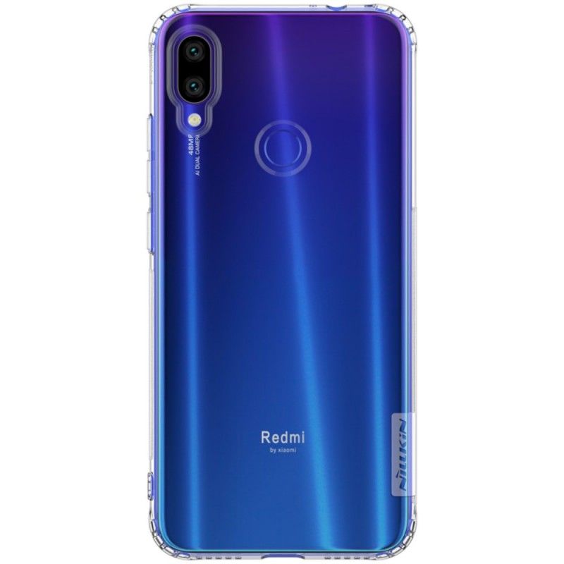 Deksel for Xiaomi Redmi Note 7 Grå Gjennomsiktig Nillkin