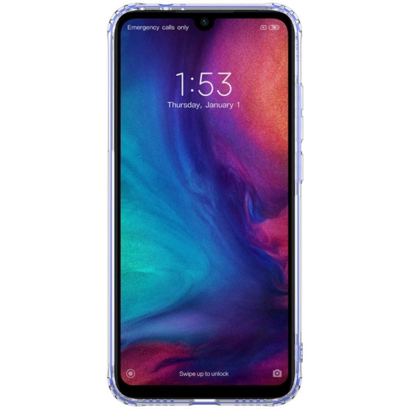 Deksel for Xiaomi Redmi Note 7 Grå Gjennomsiktig Nillkin