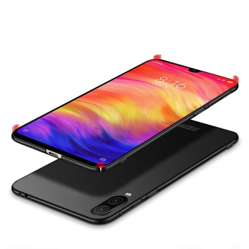 Deksel for Xiaomi Redmi Note 7 Svart Mofi