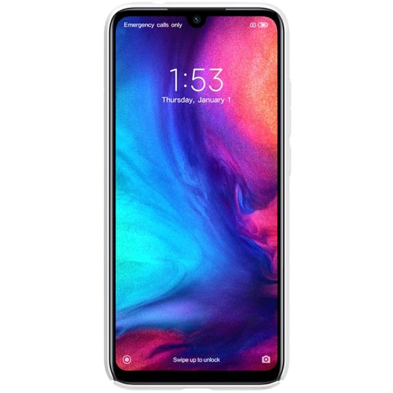 Deksel for Xiaomi Redmi Note 7 Svart Stiv Frostet Nillkin