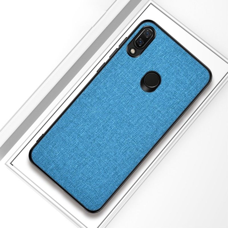 Deksel for Xiaomi Redmi Note 7 Svart Stofftekstur