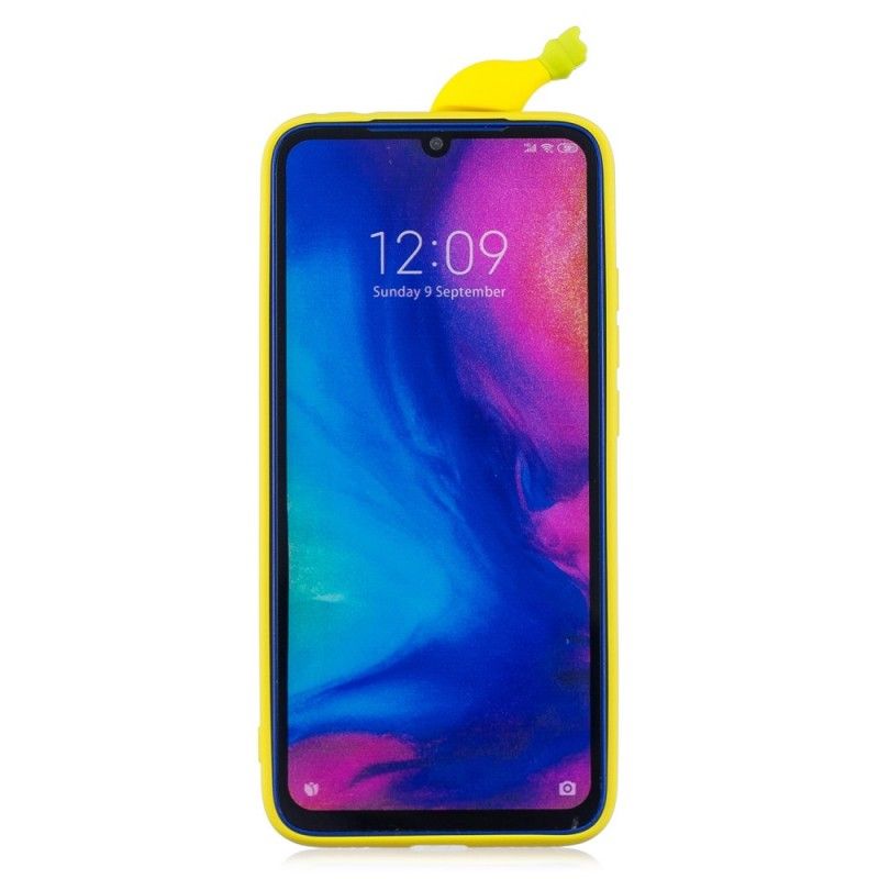 Deksel Xiaomi Redmi Note 7 3D Banan