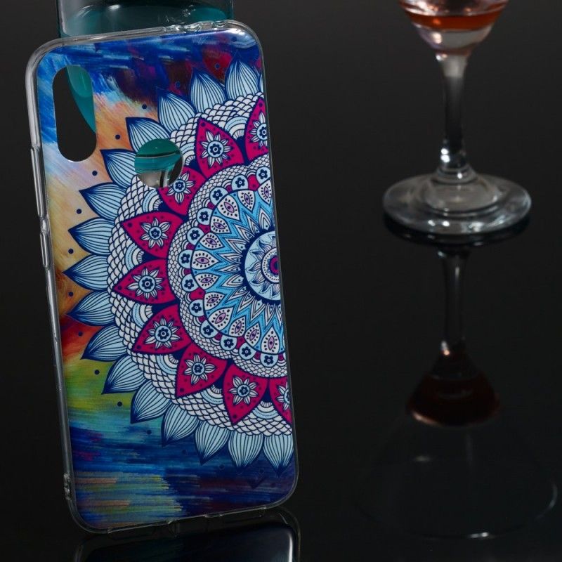 Deksel Xiaomi Redmi Note 7 Fluorescerende Mandala