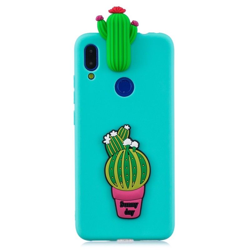 Deksel Xiaomi Redmi Note 7 Mobildeksel 3D Kaktus Galskap