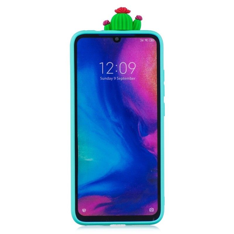 Deksel Xiaomi Redmi Note 7 Mobildeksel 3D Kaktus Galskap