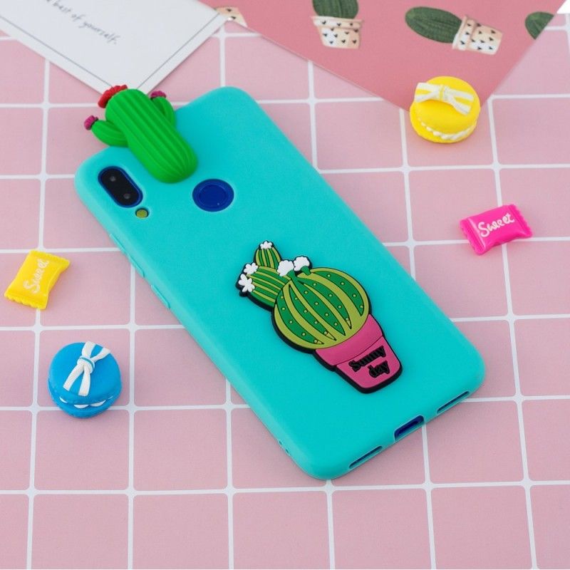 Deksel Xiaomi Redmi Note 7 Mobildeksel 3D Kaktus Galskap