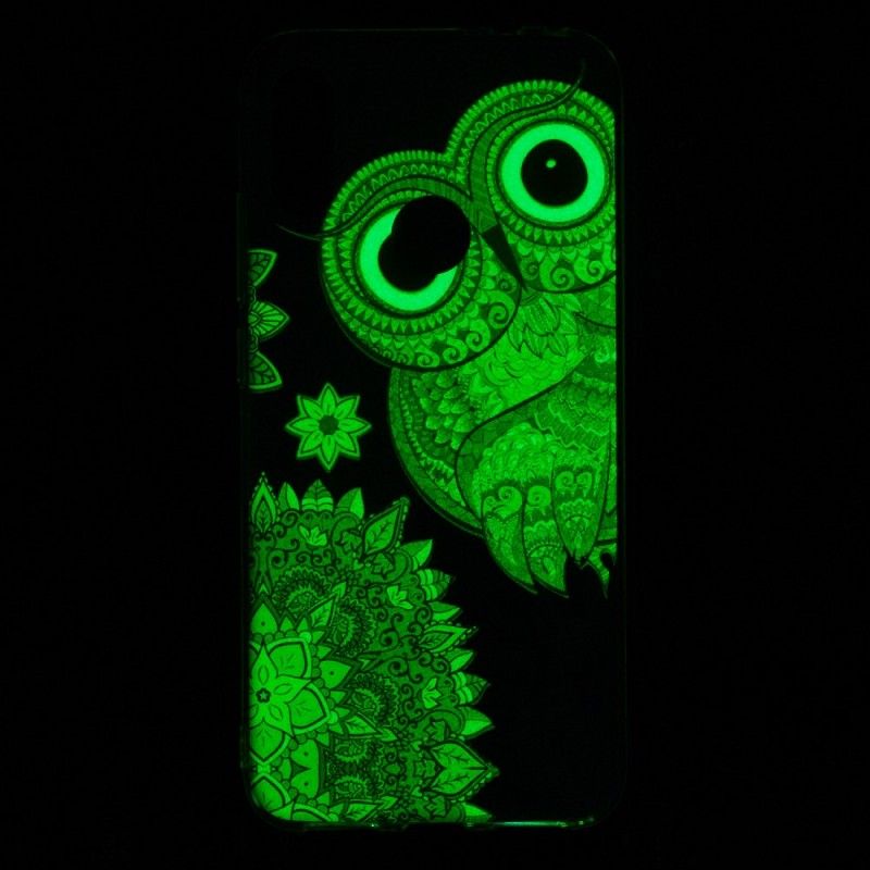 Deksel Xiaomi Redmi Note 7 Mobildeksel Fluorescerende Mandalaugle