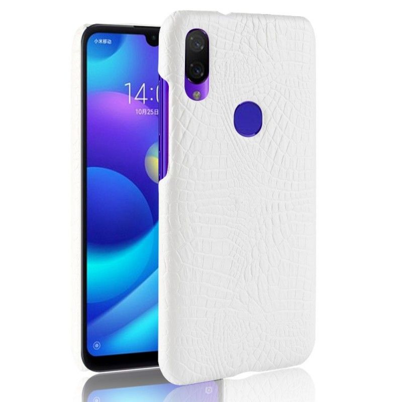 Deksel Xiaomi Redmi Note 7 Svart Krokodillehudeffekt