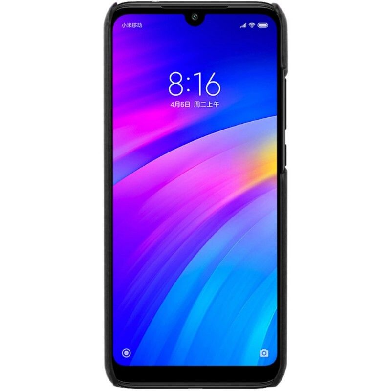 Deksel Xiaomi Redmi Note 7 Svart Mobildeksel Imak Ruiyi Serie Skinneffekt