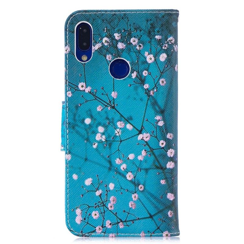 Folio Deksel for Xiaomi Redmi Note 7 Blomstrende Tre