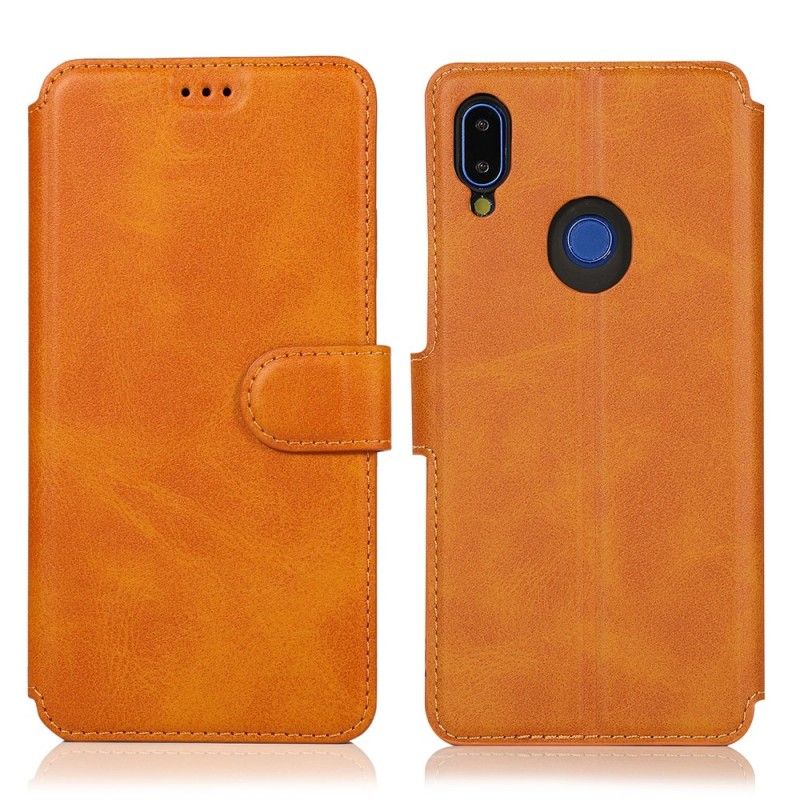 Folio Deksel for Xiaomi Redmi Note 7 Svart Ekstrem Skinneffekt