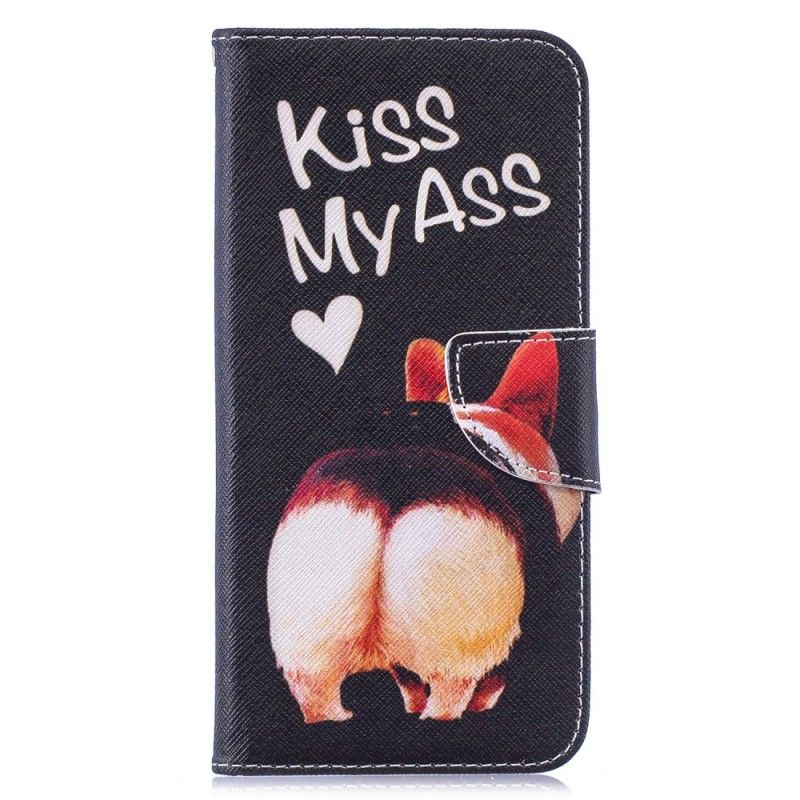 Folio Deksel Xiaomi Redmi Note 7 Kyss Meg I Rumpa Beskyttelse