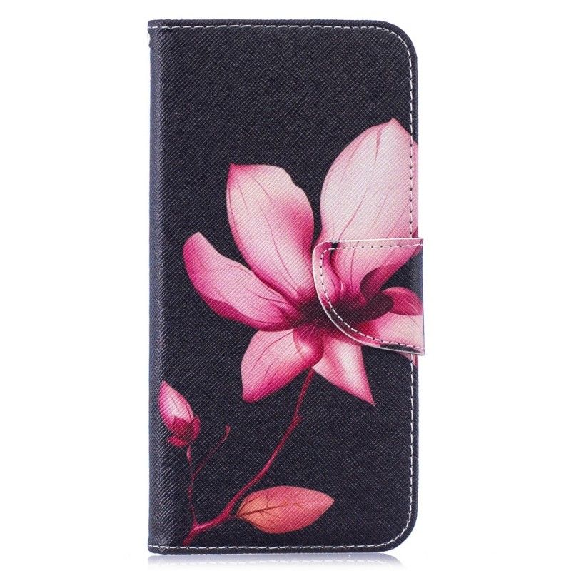 Folio Deksel Xiaomi Redmi Note 7 Rosa Blomst