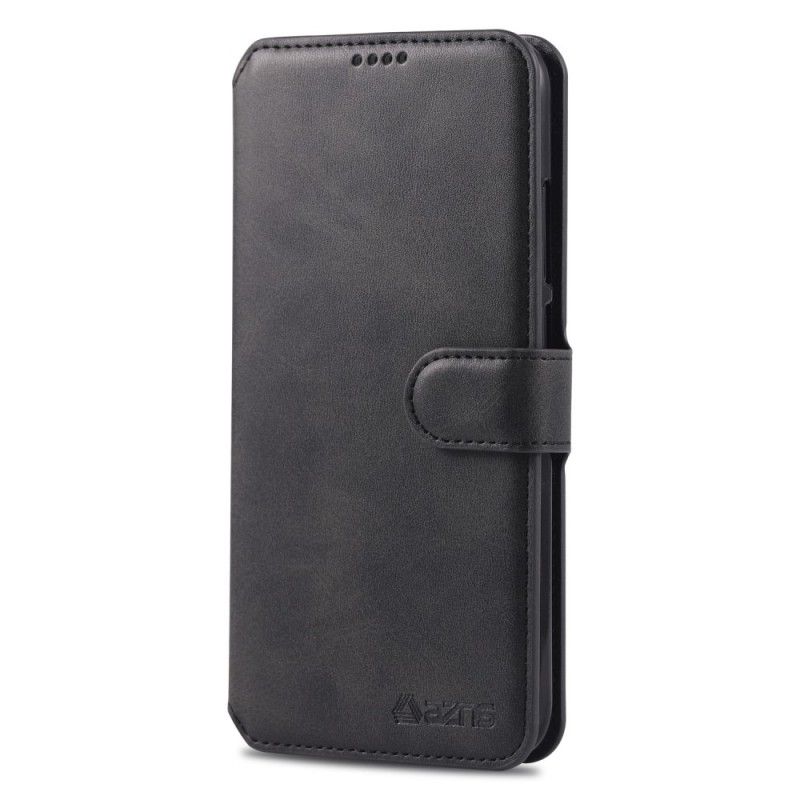 Folio Deksel Xiaomi Redmi Note 7 Svart Retro Azns Anti-fall