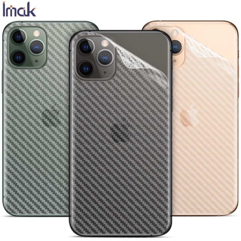 Bakfilm iPhone 11 Pro Max Imak Karbonstil