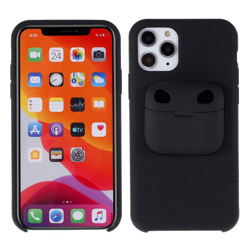 Deksel for iPhone 11 Pro Max 2-I-1 Silikon