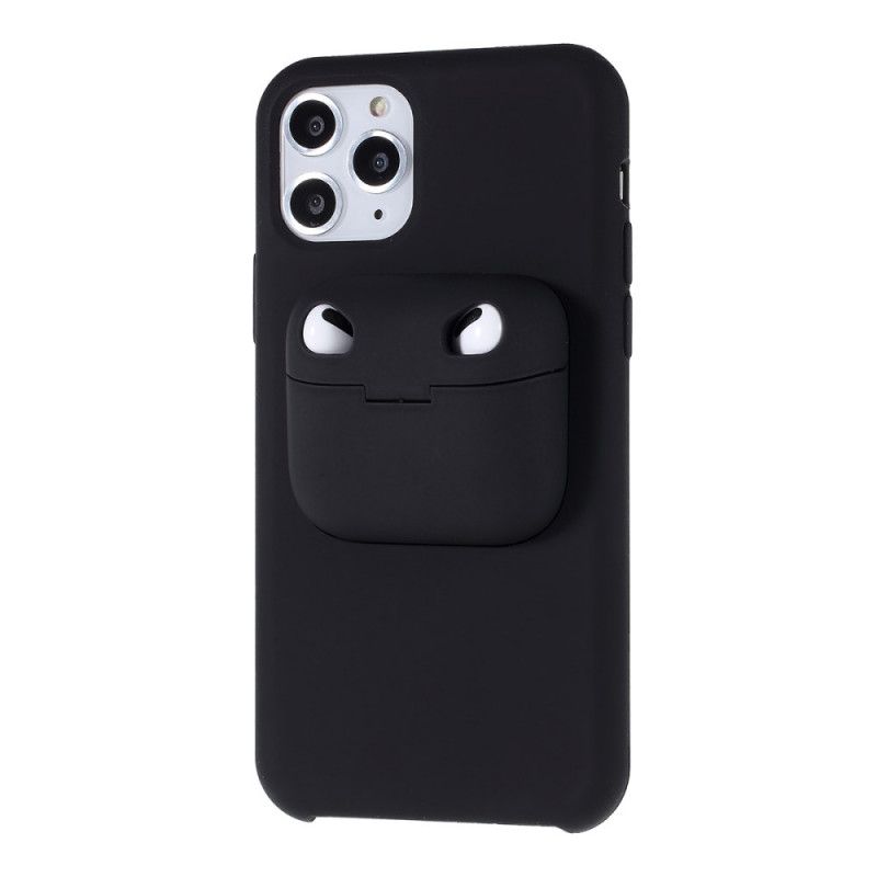 Deksel for iPhone 11 Pro Max 2-I-1 Silikon