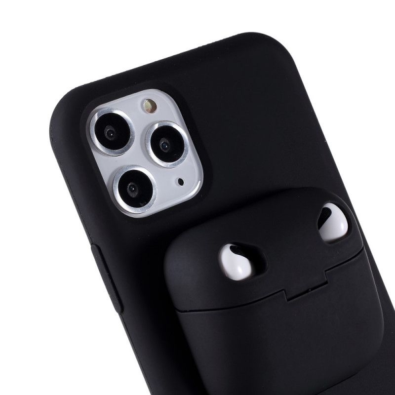 Deksel for iPhone 11 Pro Max 2-I-1 Silikon