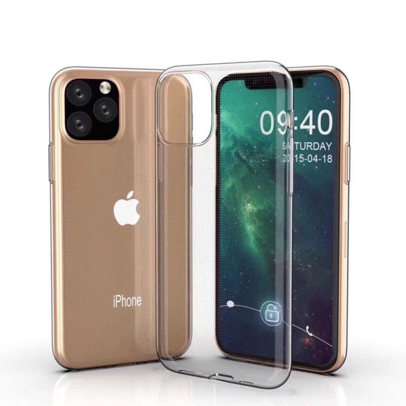 Deksel for iPhone 11 Pro Max Gjennomsiktig