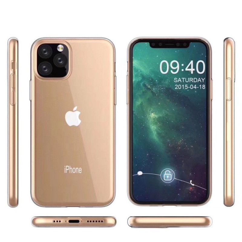 Deksel for iPhone 11 Pro Max Gjennomsiktig