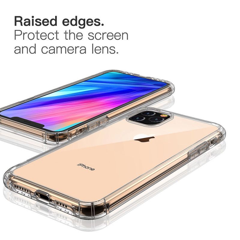 Deksel for iPhone 11 Pro Max Gjennomsiktig Gjennomsiktig Leeu-Design