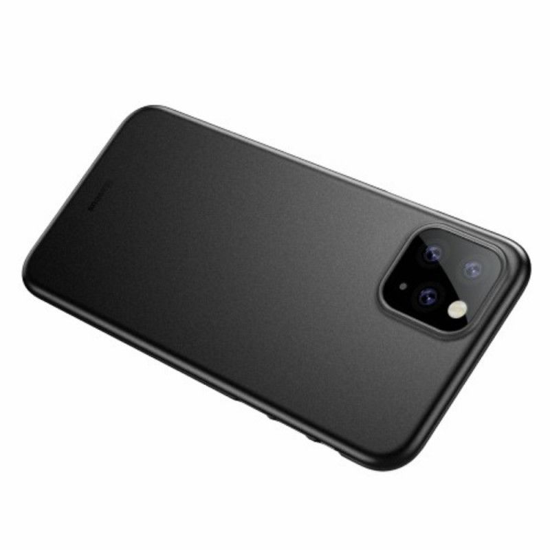 Deksel for iPhone 11 Pro Max Svart Frostet Gjennomsiktig Baseus