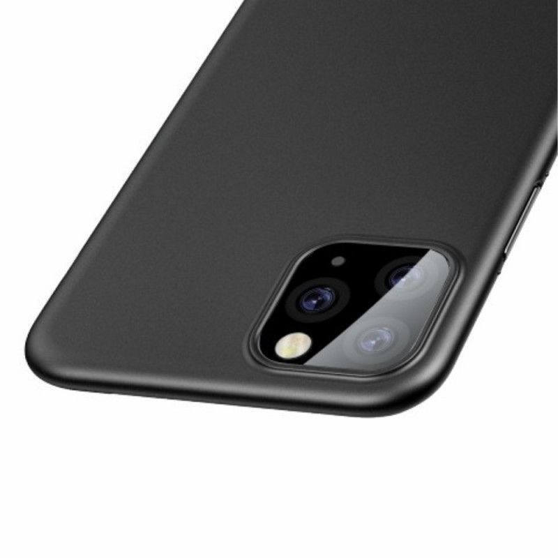 Deksel for iPhone 11 Pro Max Svart Frostet Gjennomsiktig Baseus