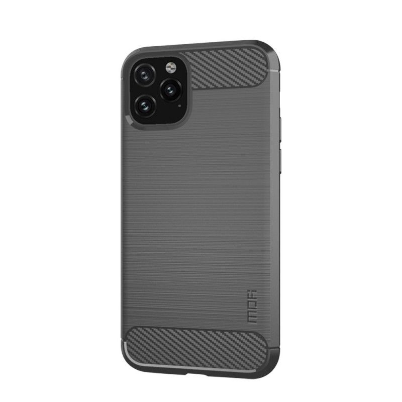 Deksel for iPhone 11 Pro Max Svart Mofi Børstet Karbonfiber