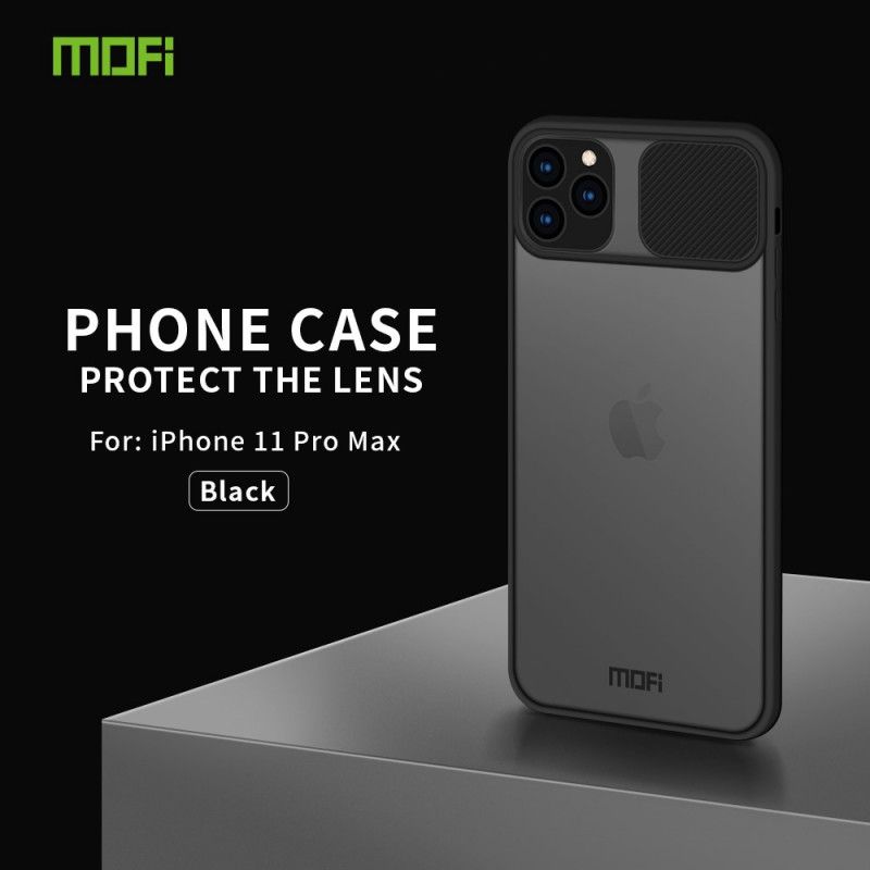 Deksel for iPhone 11 Pro Max Svart Mofi Fotomodulomslag