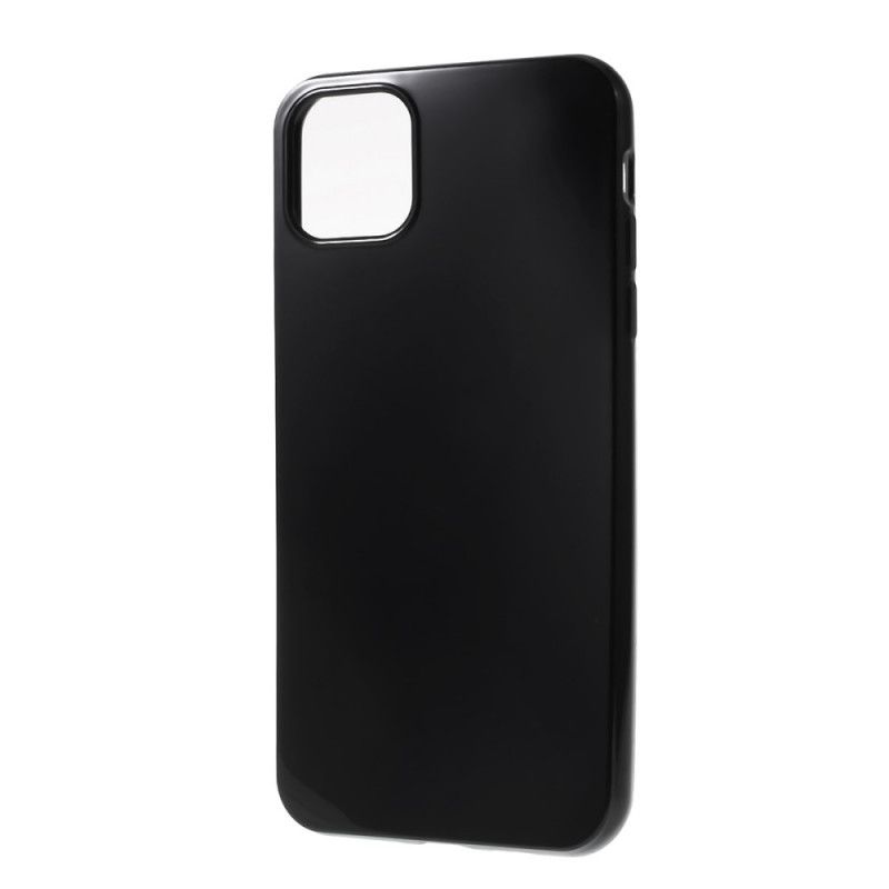 Deksel for iPhone 11 Pro Max Svart Stiv Silikon