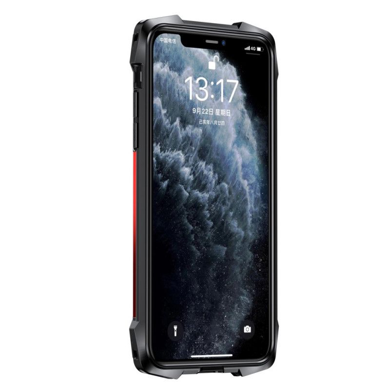 Deksel for iPhone 11 Pro Max Svart Super Sterk Fleksibel