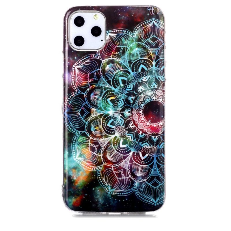 Deksel iPhone 11 Pro Max Fluorescerende Blomsterutstilling Beskyttelse