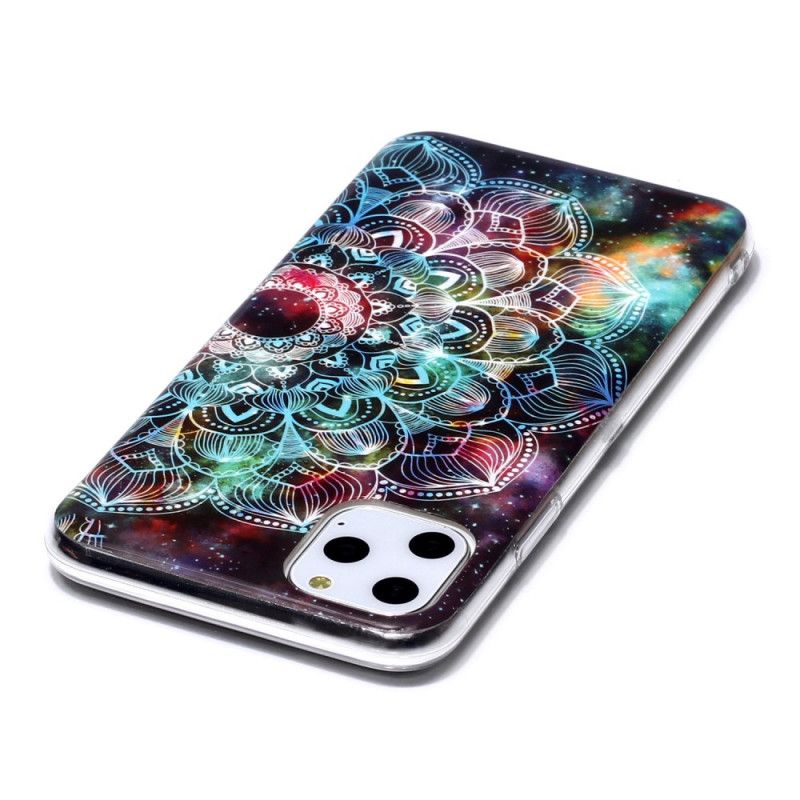 Deksel iPhone 11 Pro Max Fluorescerende Blomsterutstilling Beskyttelse