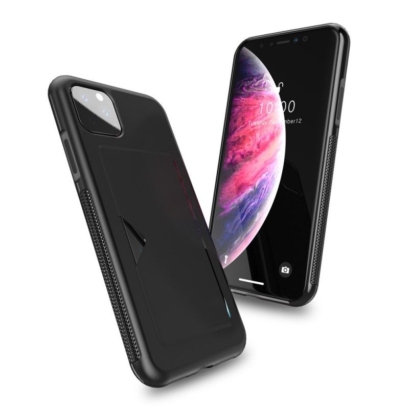 Deksel iPhone 11 Pro Max Rød Dux-Ducis Kortholder Anti-fall