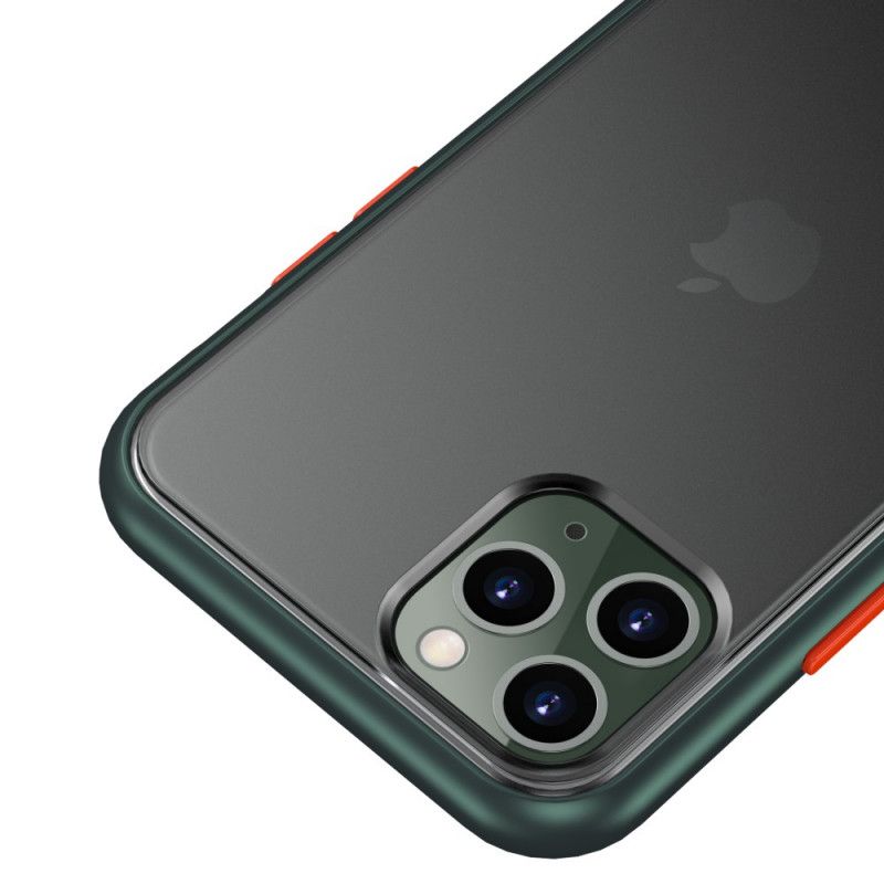 Deksel iPhone 11 Pro Max Rød Hybridfargede Knopper