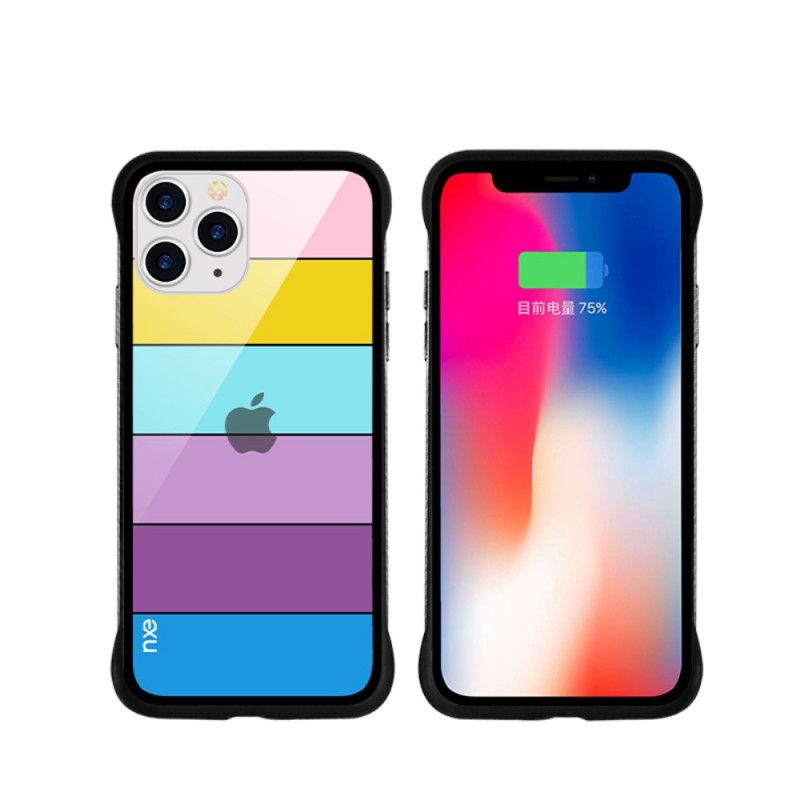 Deksel iPhone 11 Pro Max Rød Nxe Regnbueserie